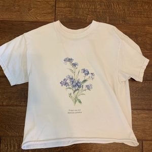 Brandy forget me not tee